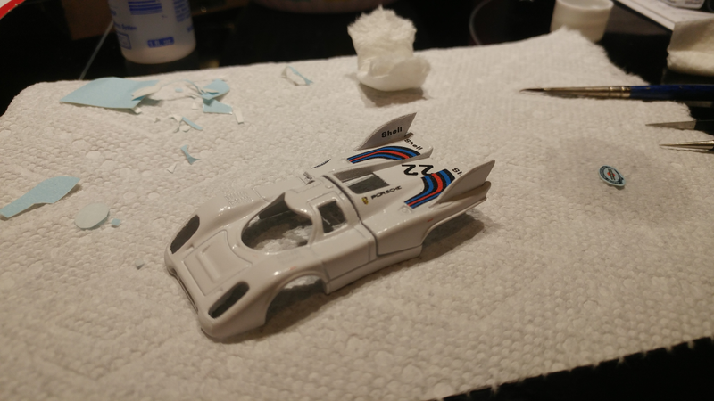 Illustration for article titled #22 Martini Porsche 917K Build